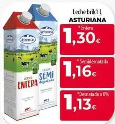 Spar Tenerife Central lechera asturiana - leche brik oferta