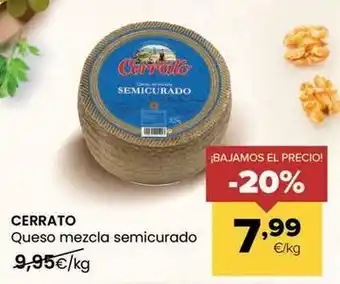 Autoservicios Familia Cerrato - queso mezcla semicurado oferta