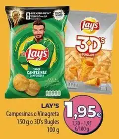 Spar Tenerife Lay's - campesinas o vinagreta oferta