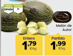 Autoservicios Familia Melon de autor oferta