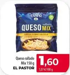 Spar Tenerife El pastor - queso rallado mix oferta