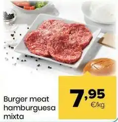Autoservicios Familia Burger meat hamburguesa mixta oferta