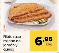 Autoservicios Familia Filete ruso relleno de jamon y queso oferta