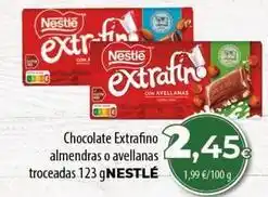 Spar Tenerife Nestlé - chocolate extrafino almendras o avellanas troceadas oferta