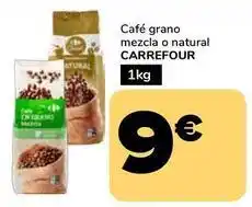 Supeco Carrefour - café grano mezcla o natural oferta