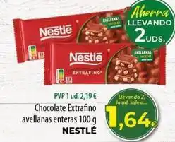 Spar Tenerife Nestlé - chocolate extrafino avellanas enteras oferta