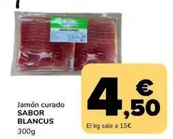 Supeco Sabor blancus - jamon curado oferta