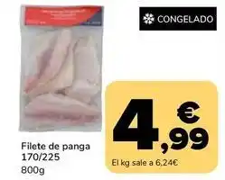 Supeco Filete de panga oferta