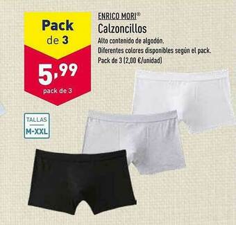 ALDI Enrico Mori Calzoncillos oferta