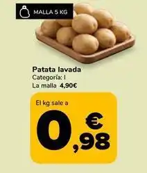 Supeco Patata lavada oferta