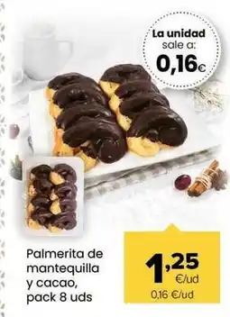 Autoservicios Familia Palmerita de mantequilla y cacao oferta