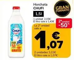 Supeco Chufi - horchata oferta