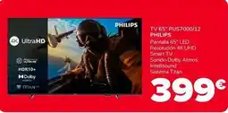Supeco Philips - tv 65 pu57000/12 oferta