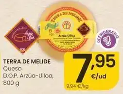 Eroski Terra de melide - queso d.o.p. arzua-ulloa oferta