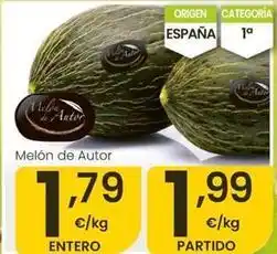 Eroski Melon de autor oferta