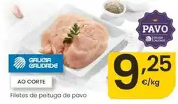 Eroski Galicia - filetes de peituga de pavo oferta