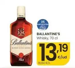 Eroski Ballantine's - whisky oferta