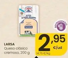 Eroski Larsa - queso clasico cremoso oferta
