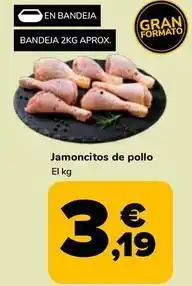 Supeco Jamoncitos de pollo oferta