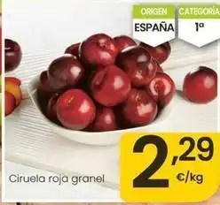 Eroski Ciruela roja granel oferta