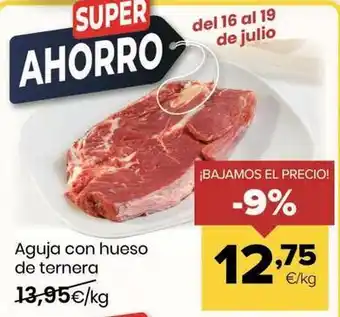 Autoservicios Familia Aguja con hueso de ternera oferta