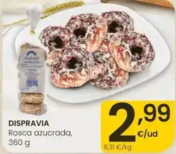Eroski Dispravia - rosca azucrada oferta
