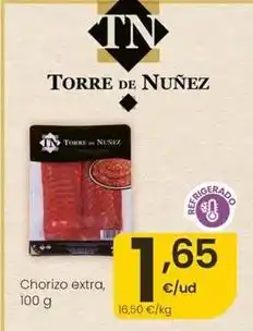 Eroski Torre de núñez - chorizo extra oferta