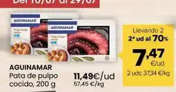 Autoservicios Familia Aguinamar - pata de pulpo cocido oferta