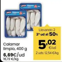 Autoservicios Familia Calamar limpio oferta