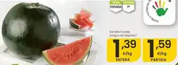Eroski Sandía foodie oferta