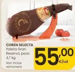 Eroski Coren selecta - paleta gran reserva oferta