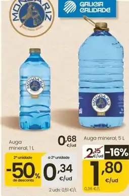 Eroski Gallina blanca - auga mineral oferta