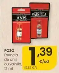 Eroski Pozo - esencia de anís ou vainilla oferta