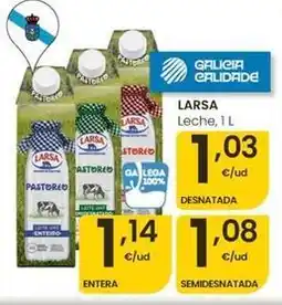 Eroski Larsa - leche oferta