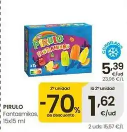 Eroski Nestlé - pirulo fantasmikos oferta