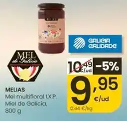 Eroski Melias - mel multifloral i.x.p. miel de galicia oferta