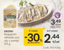 Eroski Eroski - boqueron alinado con ajo y perejil oferta