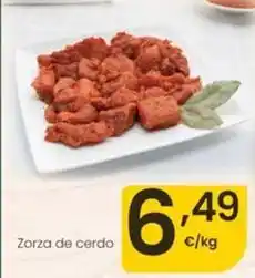 Eroski Zorza de cerdo oferta