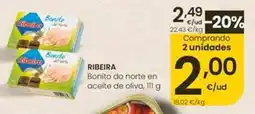 Eroski Ribeira - bonito do norte en aceite de oliva oferta