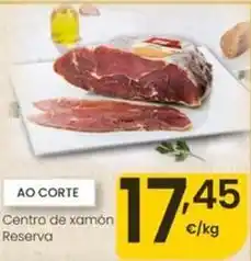 Eroski Centro de xamón reserva oferta