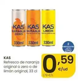 Eroski Kas - refresco de naranja original oferta