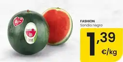 Eroski Fashion - sandia negra oferta