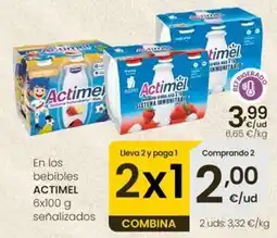 Eroski Danone - actimel bebibles oferta