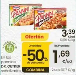 Eroski Dr oetker - panninis oferta