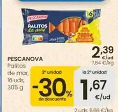 Eroski Pescanova - palitos de mar oferta