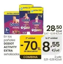 Eroski Dodot - en los panales activity extra oferta