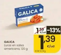 Eroski Galica - luras en salsa americana oferta