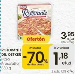 Eroski Dr oetker - ristorante pizza prosciutto oferta