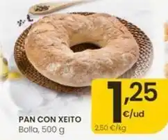 Eroski Pan con xeito oferta