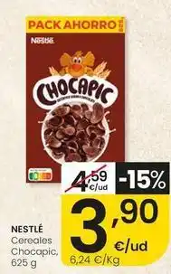 Eroski Nestlé - cereales chocapic oferta